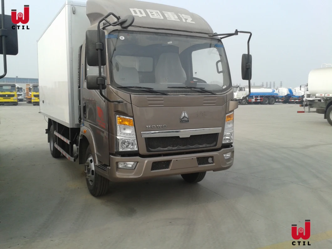 China Sinotruk/HOWO 4X2 5 Ton Carrier Freezer Cooling Cargo Van/Light/Lorry/Food/Freezer/Refrigerator Vehicle/Truck Price for Refrigerated/Freezing/Box