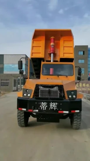 Camion à benne basculante d'exploitation minière du fabricant 35tons de la Chine avec la transmission manuelle pour le camion lourd de camion de scories de tunnel