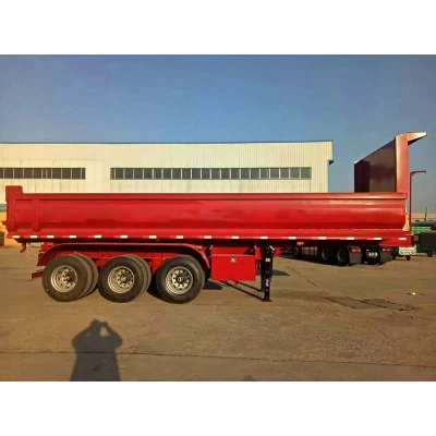 (Promotion Spot) Chine Remorque à trois essieux à paroi latérale à 3 essieux avec planches latérales Semi-remorque de camion de transport de cargaison de céréales à vendre Fabricants