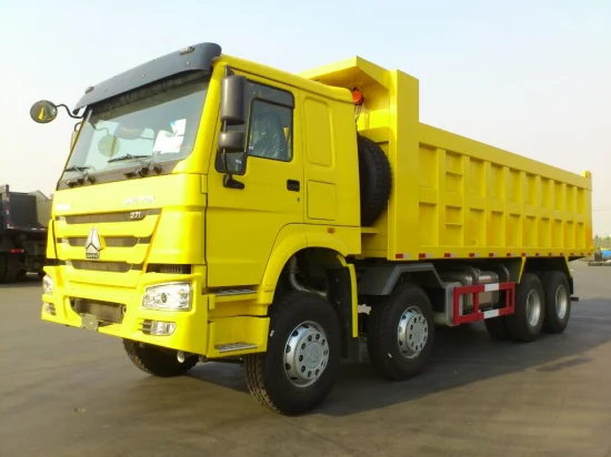 Camion à benne basculante HOWO Chine 8X4 6X4 utilisé d'occasion Dumper Benne basculante Mélangeur camion tracteur pompe à béton