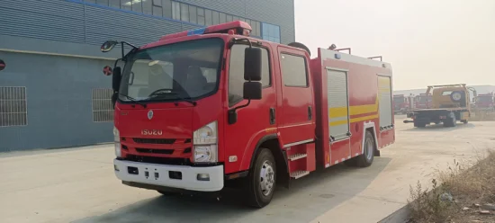 Camion de lutte contre l'incendie de réservoir de mousse et d'eau de marque Japen 5000L 8000L équipement de lutte contre l'incendie de sauvetage camion spécial avec une bonne qualité