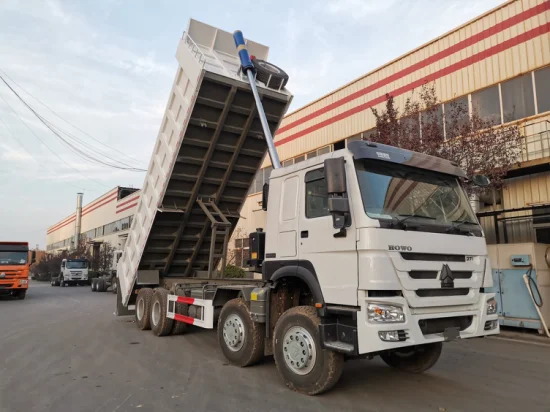 Sinotruk HOWO Nouveau LHD/Rhd 8X4 371HP 50t 12 Roues Dumper/Tipper/Dump Truck Prix pour l'exploitation minière/Construction