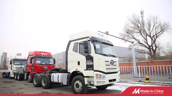 Nouvelle ouverture FAW Jiefang Factory 6X4 J6P 370-550HP camion de tête de tracteur de remorque
